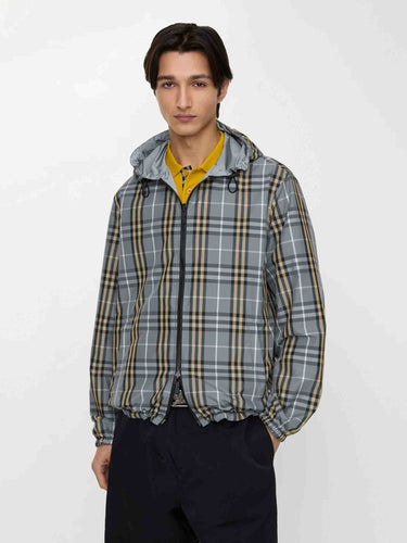 Burberry Hombre Barcelona Chaqueta Técnica Reversible color Azul Celeste sku 512-002867 01 - Foto 2