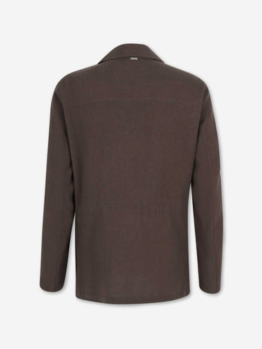 Herno Hombre Barcelona Chaqueta Casual color Marrón Oscuro sku 512-002878 01 - Foto 2
