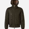 Burberry Hombre Barcelona Plumífero Corto Capucha color Verde Militar sku 512-002887 01 - Foto 1