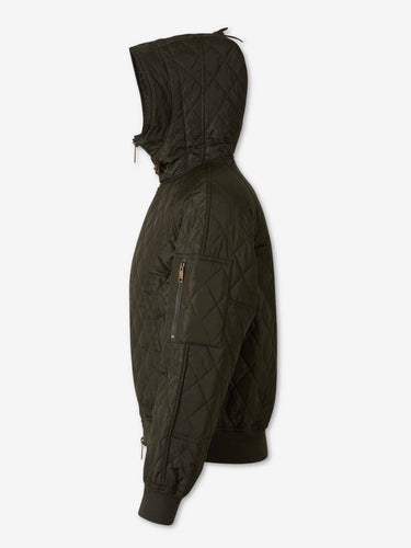 Burberry Hombre Barcelona Plumífero Corto Capucha color Verde Militar sku 512-002887 01 - Foto 2