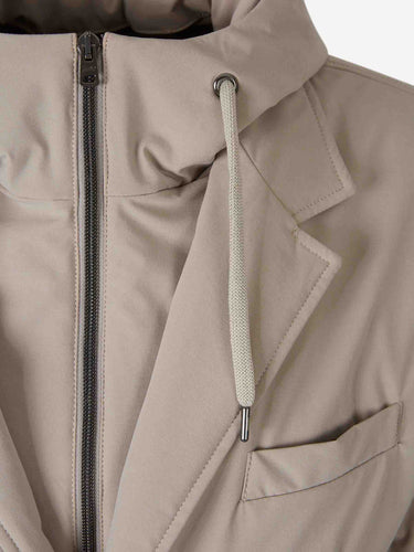 Herno Hombre Barcelona Abrigo Efecto Americana color Beige sku 512-002889 01 - Foto 3