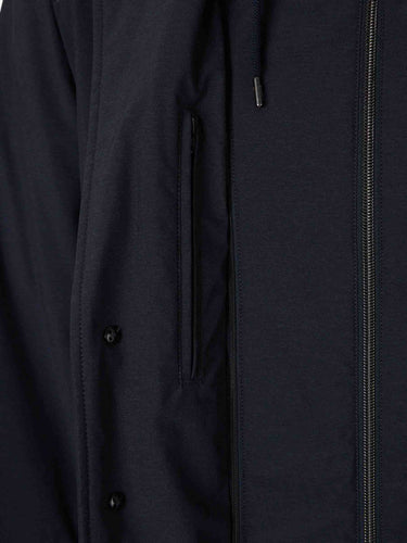Herno Hombre Barcelona Abrigo Efecto Ameriana color Azul Marino sku 512-002889 02 - Foto 5