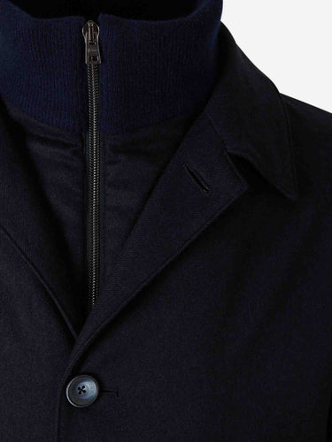 Herno Hombre Barcelona Chaqueta Casual Seda Cashmere color Azul Noche sku 512-002890 02 - Foto 3