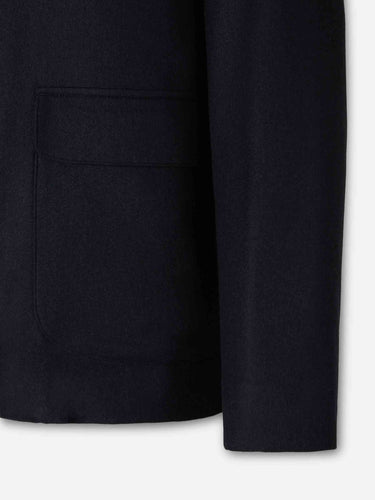 Herno Hombre Barcelona Chaqueta Casual Seda Cashmere color Azul Noche sku 512-002890 02 - Foto 4