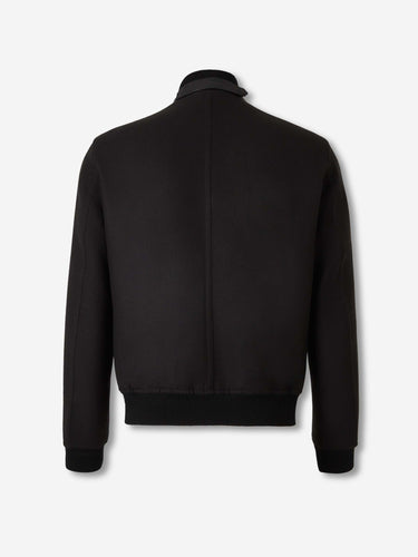 Tom Ford Hombre Barcelona Chaqueta Bomber Lana color Negro sku 512-002891 01 - Foto 2