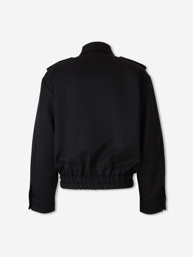 Rhude Hombre Barcelona Chaqueta Casual Lana color Negro sku 512-002893 01 - Foto 2
