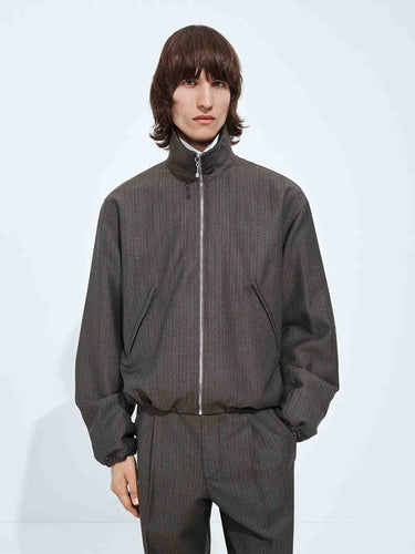 Bottega Veneta Hombre Barcelona Chaqueta Raya Diplomática color Gris Antracita sku 512-002897 01 - Foto 2