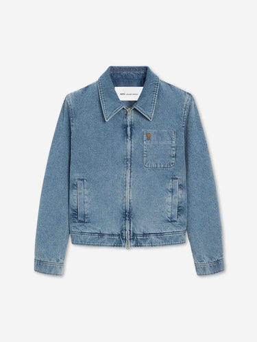 Ami Paris Hombre Barcelona Chaqueta Denim Casual color Azul Denim sku 512-002900 01 - Foto 1
