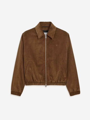 Ami Paris Hombre Barcelona Chaqueta Acolchada Pana color Caramelo sku 512-002906 01 - Foto 1