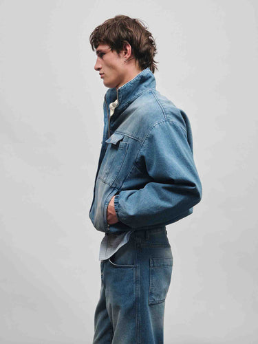 Carrer Hombre Barcelona Chaqueta Denim Barrau color Azul Denim sku 512-002917 01 - Foto 4