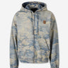 Amiri Hombre Barcelona Chaqueta Casual Denim color Camuflaje Azul sku 512-002921 01 - Foto 1