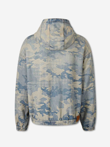Amiri Hombre Barcelona Chaqueta Casual Denim color Camuflaje Azul sku 512-002921 01 - Foto 2