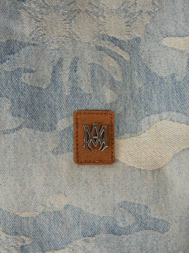 Amiri Hombre Barcelona Chaqueta Casual Denim color Camuflaje Azul sku 512-002921 01 - Foto 4