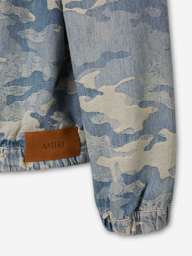 Amiri Hombre Barcelona Chaqueta Casual Denim color Camuflaje Azul sku 512-002921 01 - Foto 5