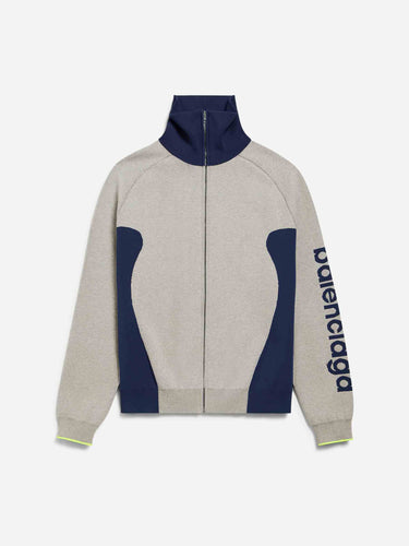 Balenciaga Hombre Barcelona Cárdigan Punto Cremallera color Gris sku 512-002929 01 - Foto 1