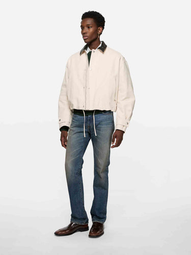 Acne Studios Hombre Barcelona Chaqueta Bomber Cuello Piel color Marfil sku 512-002938 01 - Foto 2