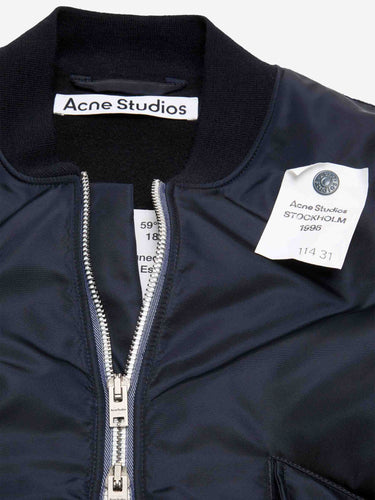 Acne Studios Hombre Barcelona Chaqueta Bomber Técnica color Azul Noche sku 512-002940 01 - Foto 5