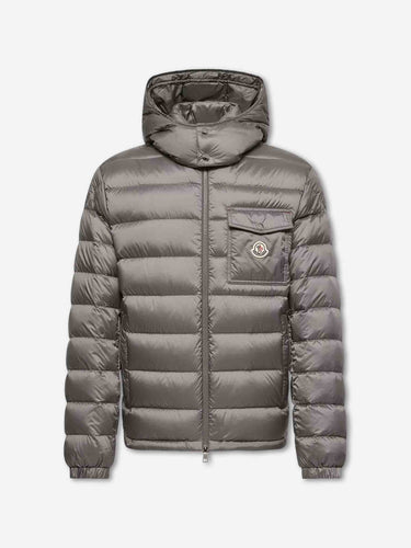 Moncler Hombre Barcelona Plumífero Corto Verith color Taupe sku 512-002949 02 - Foto 1