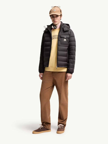 Moncler Hombre Barcelona Plumífero Corto Verith color Negro sku 512-002949 03 - Foto 2