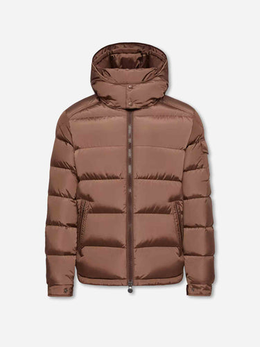 Moncler Hombre Barcelona Plumífero Corto Maya color Marrón sku 512-002950 01 - Foto 1