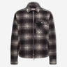 Moncler Hombre Barcelona Sobrecamisa Cremallera Cuadros color Negro sku 512-002961 01 - Foto 1
