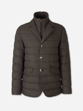 Herno Hombre Barcelona Plumífero Estilo Americana color Marrón sku 512-002986 01 - Foto 1