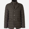 Herno Hombre Barcelona Plumífero Estilo Americana color Marrón sku 512-002986 01 - Foto 1