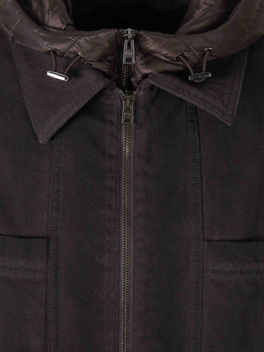 Herno Hombre Barcelona Chaqueta Acolchada Algodón color Marrón Oscuro sku 512-002989 01 - Foto 3