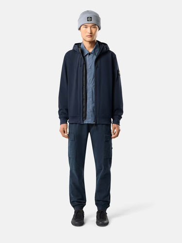 Stone Island Hombre Barcelona Chaqueta Cortavientos Capucha color Azul Noche sku 512-002997 01 - Foto 2