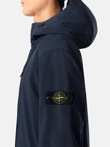 Stone Island Hombre Barcelona Chaqueta Cortavientos Capucha color Azul Noche sku 512-002997 01 - Foto 5