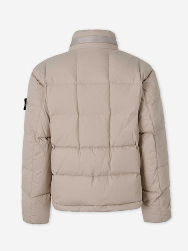 Stone Island Hombre Barcelona Plumífero Corto Logo color Camel sku 512-003009 01 - Foto 2
