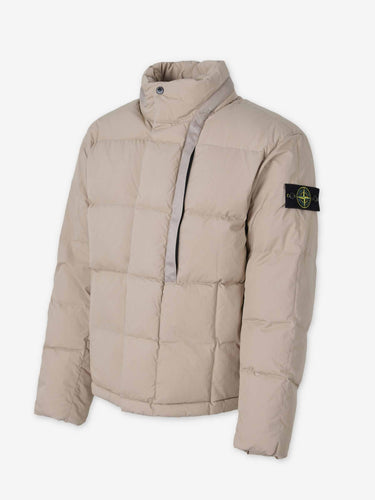 Stone Island Hombre Barcelona Plumífero Corto Logo color Camel sku 512-003009 01 - Foto 5