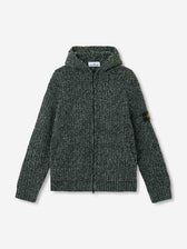 Stone Island Hombre Barcelona Cárdigan Cremallera Algodón color Verde Oscuro sku 512-003010 01 - Foto 1
