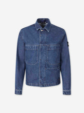 Stone Island Denim Hombre Barcelona Chaqueta Denim Algodón color Azul Denim sku 512-003012 01 - Foto 1