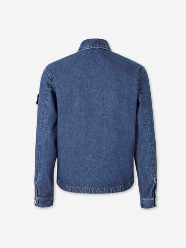 Stone Island Denim Hombre Barcelona Chaqueta Denim Algodón color Azul Denim sku 512-003012 01 - Foto 2