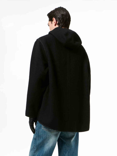 Our Legacy Hombre Barcelona Abrigo Corto Lana color Negro sku 512-003015 01 - Foto 3