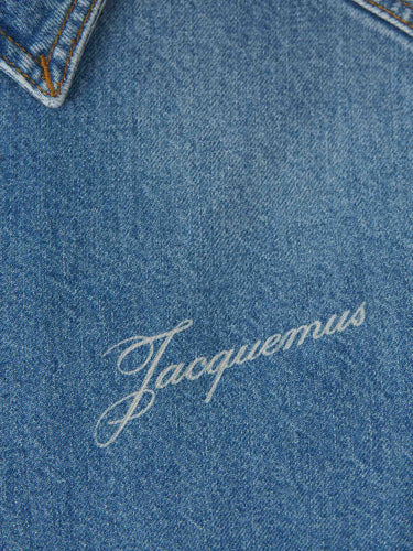 Jacquemus Hombre Barcelona Chaqueta Denim Cropped color Azul Denim sku 512-003026 01 - Foto 4
