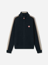 Casablanca Hombre Barcelona Chaqueta Punto Café Culture color Azul Noche sku 512-003033 01 - Foto 1
