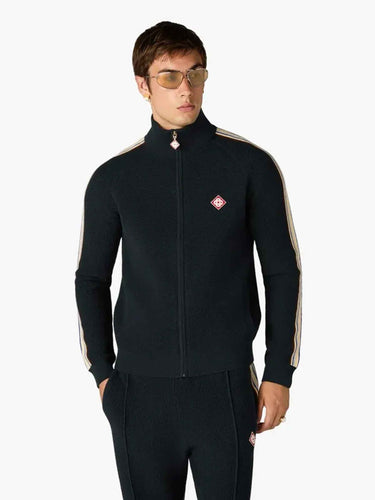 Casablanca Hombre Barcelona Chaqueta Punto Café Culture color Azul Noche sku 512-003033 01 - Foto 2