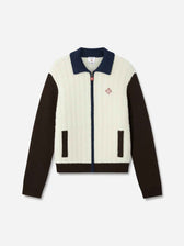 Casablanca Hombre Barcelona Chaqueta Punto Café Culture color Marrón Oscuro sku 512-003035 01 - Foto 1