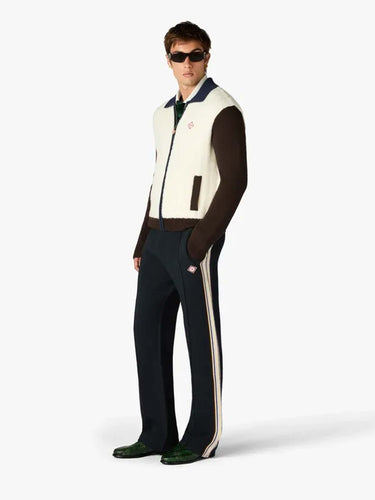 Casablanca Hombre Barcelona Chaqueta Punto Café Culture color Marrón Oscuro sku 512-003035 01 - Foto 5