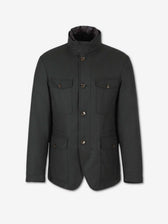 Montecore Hombre Barcelona Abrigo Corto Lana color Gris Antracita sku 512-003060 01 - Foto 1