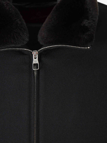 Montecore Hombre Barcelona Chaqueta Cuello pelo color Negro sku 512-003061 01 - Foto 3