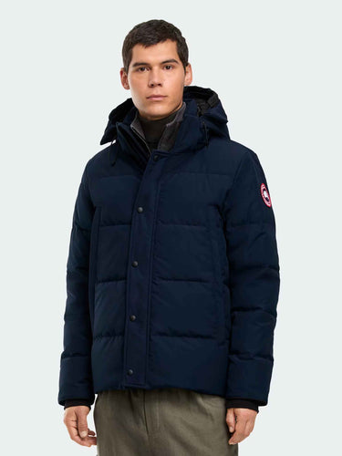 Canada Goose Hombre Barcelona Plumífero Corto Wyndham color Azul Marino sku 512-003066 02 - Foto 2