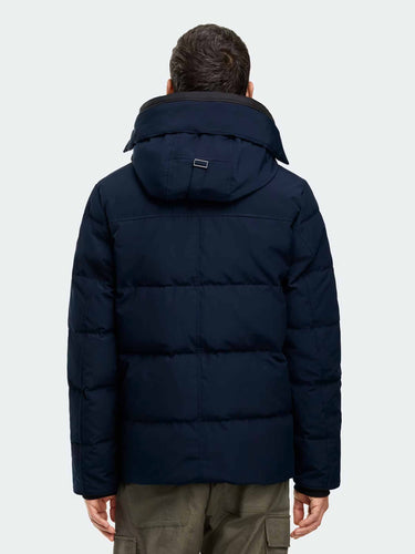 Canada Goose Hombre Barcelona Plumífero Corto Wyndham color Azul Marino sku 512-003066 02 - Foto 4