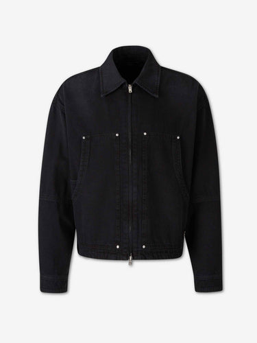 Amiri Hombre Barcelona Chaqueta Casual Algodón Lana color Negro sku 512-003077 01 - Foto 1