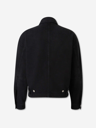 Amiri Hombre Barcelona Chaqueta Casual Algodón Lana color Negro sku 512-003077 01 - Foto 2