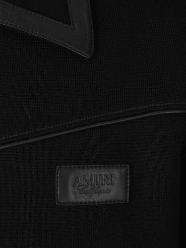 Amiri Hombre Barcelona Chaqueta Ribete Piel color Negro sku 512-003078 01 - Foto 4