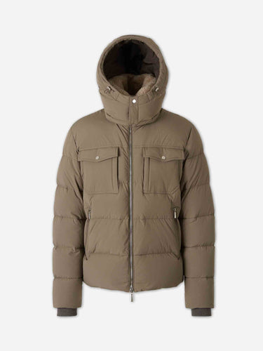 Moorer Hombre Barcelona Plumífero Largo color Camel sku 512-003085 01 - Foto 1
