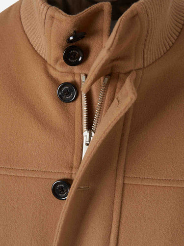 Lardini Hombre Barcelona Chaqueta Casual Lana Cashmere color Camel sku 512-003093 01 - Foto 3